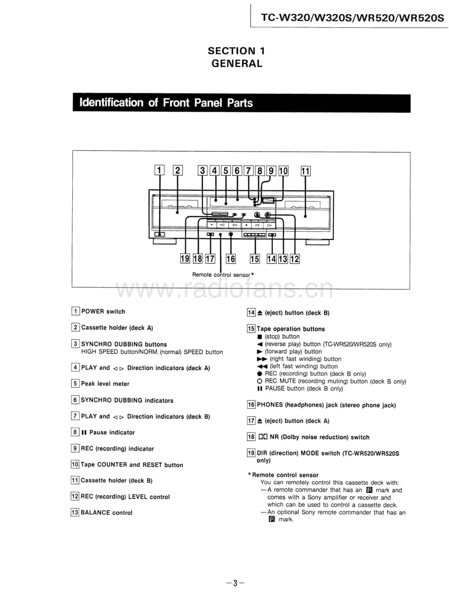 Sony-TC-W520-Service-Manual电路原理图.pdf_第3页