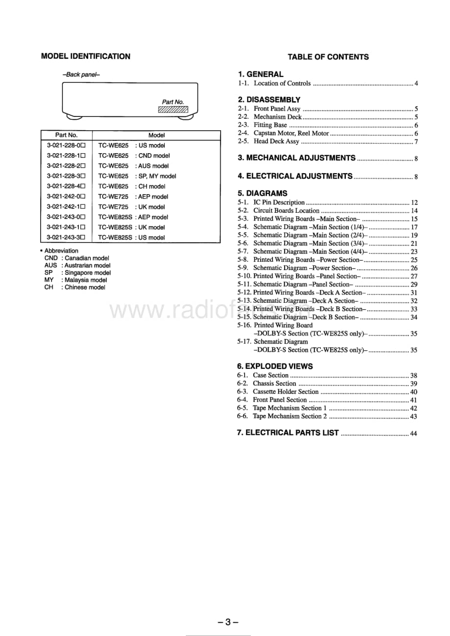 Sony-TC-WE825S-Service-Manual电路原理图.pdf_第3页