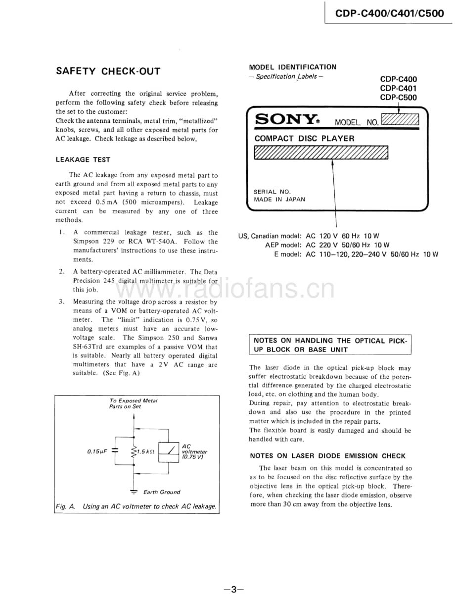 Sony-CDP-C500-Service-Manual电路原理图.pdf_第3页