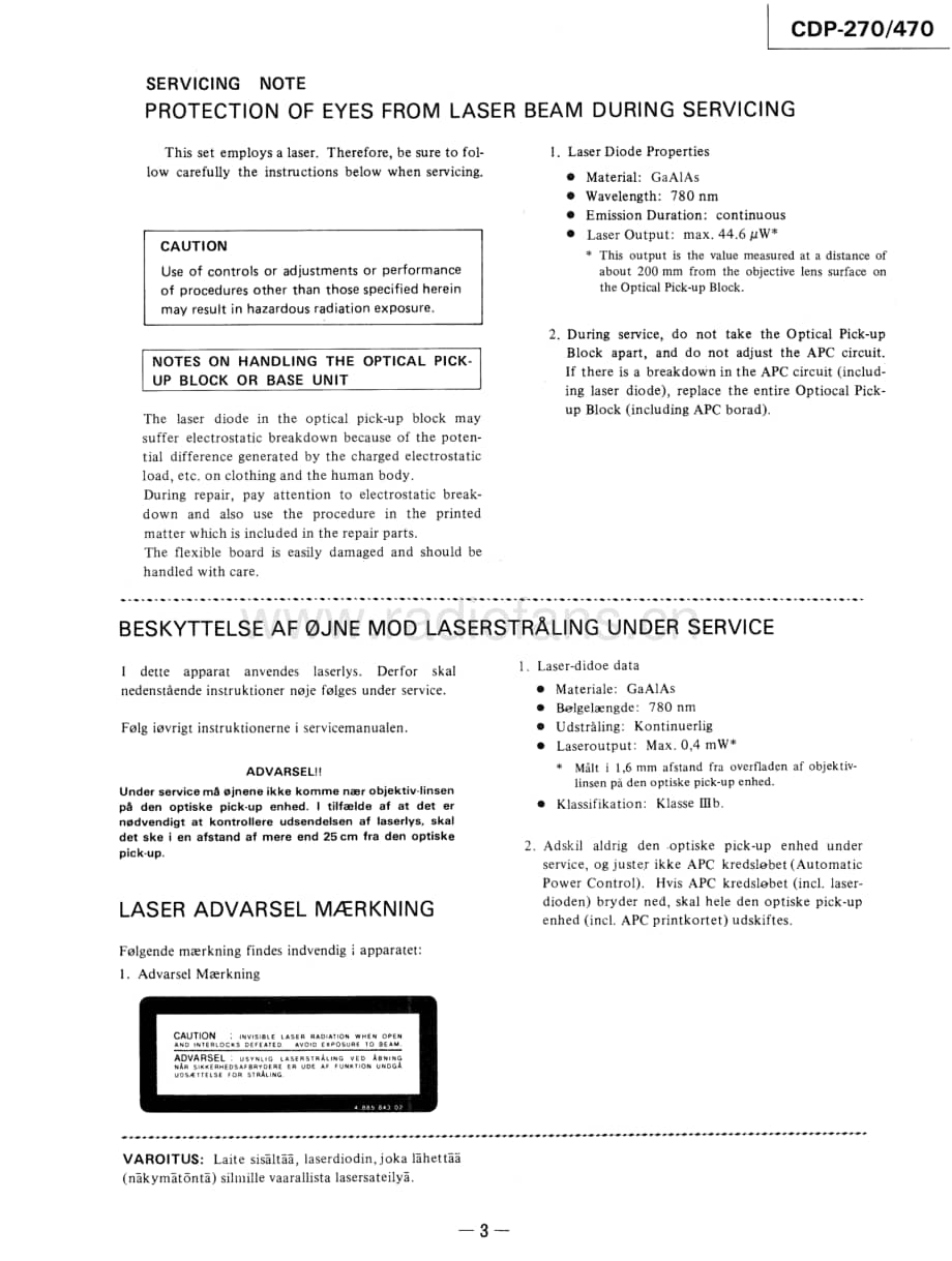 Sony-CDP-470-Service-Manual电路原理图.pdf_第3页