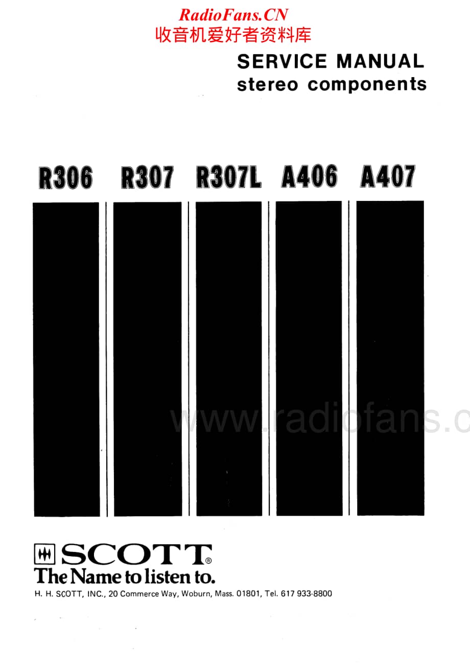 Scott-R-306-307-307L-A-406-407-Service-Manual (1)电路原理图.pdf_第1页
