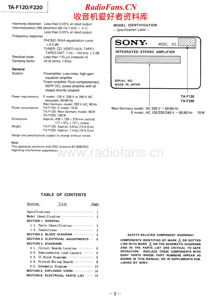 Sony-TA-F120-Service-Manual电路原理图.pdf_第2页