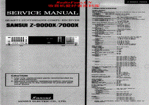 Sansui-Z-7000X-9000X-Service-Manual电路原理图.pdf