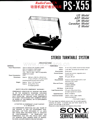Sony-PS-X55-Service-Manual电路原理图.pdf