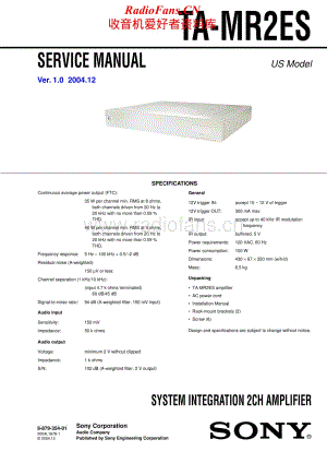 Sony-TA-MR2ES-Service-Manual电路原理图.pdf