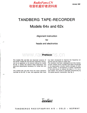 Tandberg-62-X-Service-Manual电路原理图.pdf