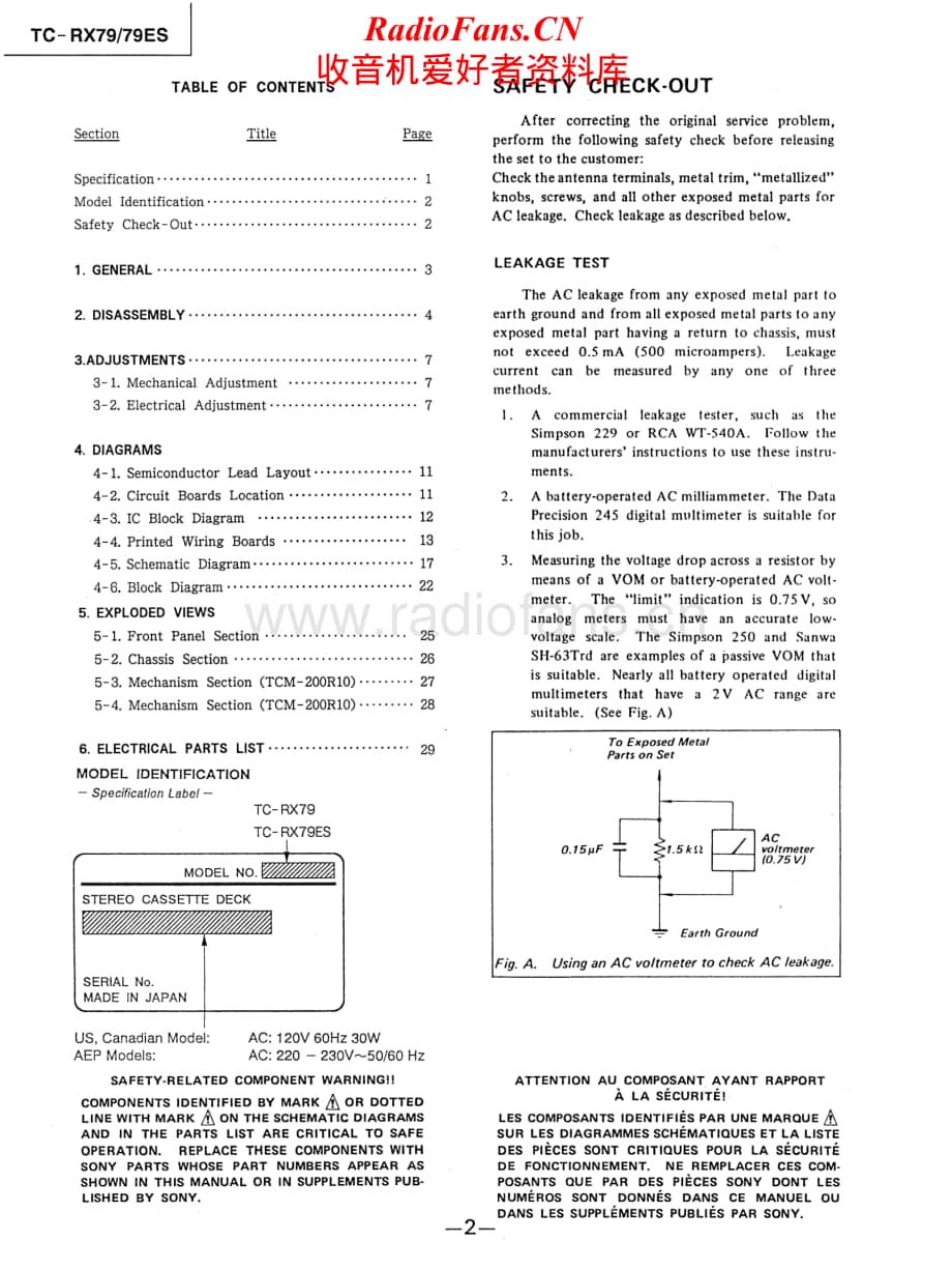 Sony-TC-RX79-Service-Manual电路原理图.pdf_第2页