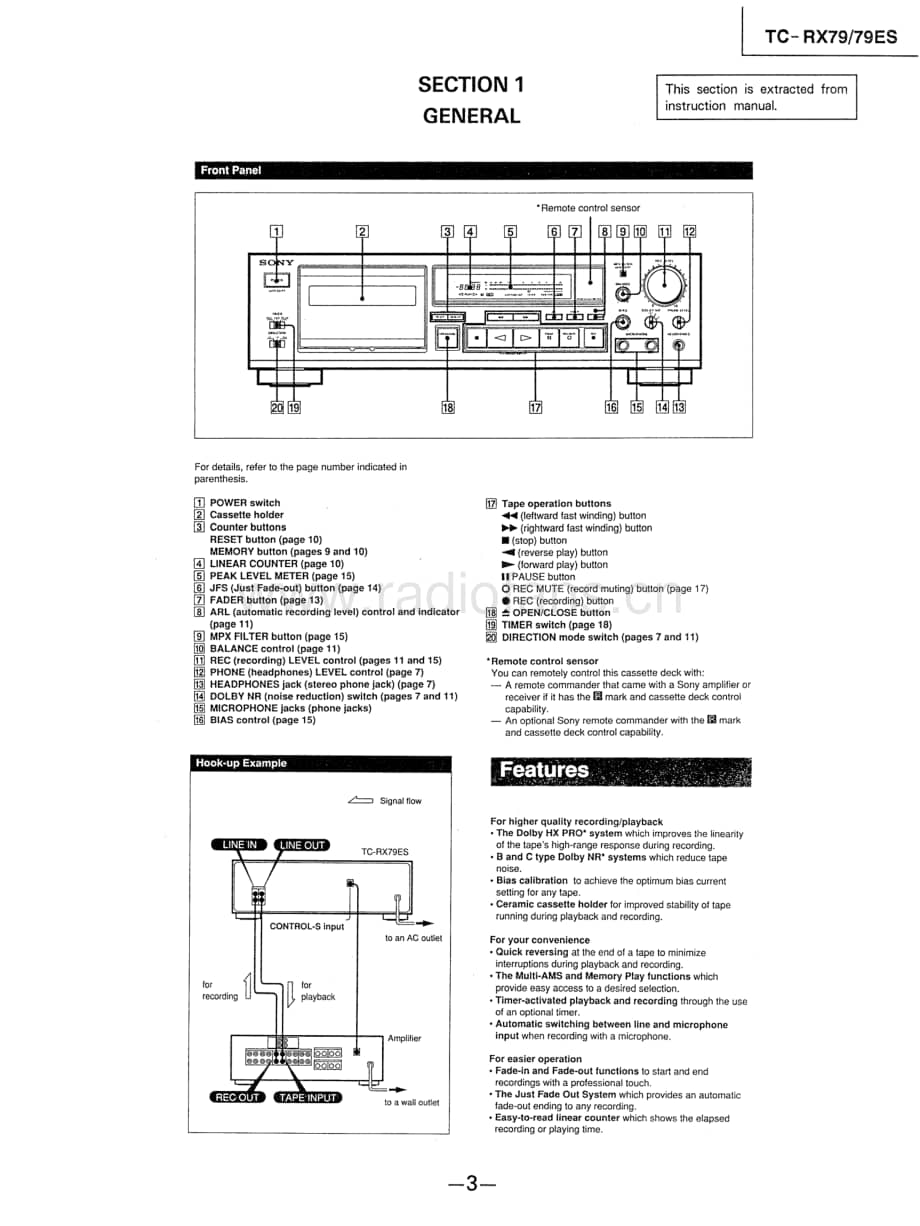 Sony-TC-RX79-Service-Manual电路原理图.pdf_第3页