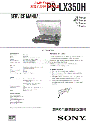 Sony-PS-LX350H-Service-Manual电路原理图.pdf