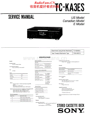 Sony-TC-KA3ES-Service-Manual电路原理图.pdf