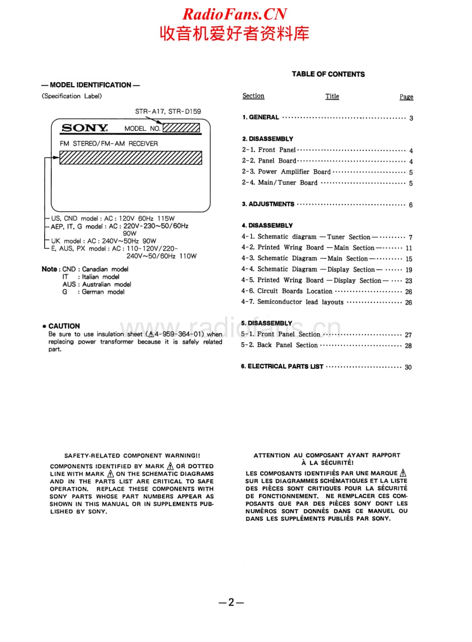 Sony-STR-A17-Service-Manual电路原理图.pdf_第2页
