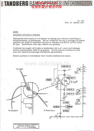 Tandberg-Serviceinfo-1973-75-Service-Manual电路原理图.pdf