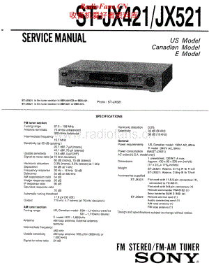 Sony-ST-JX421-Service-Manual电路原理图.pdf