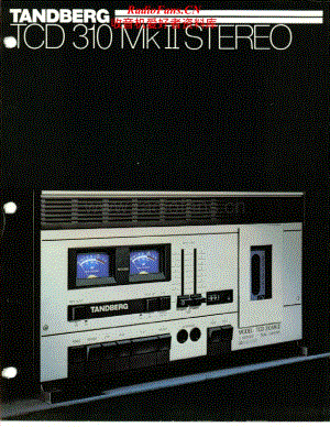 Tandberg-TCD-310_Mk2_Stereo-Service-Manual电路原理图.pdf