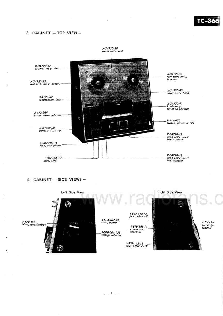 Sony-TC-366-Service-Manual电路原理图.pdf_第3页