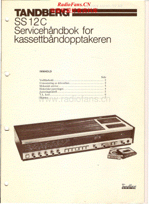 Tandberg-Solvsuper_12-C-Service-Manual电路原理图.pdf