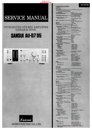 Sansui-AU-D5-D7-Service-Manual (1)电路原理图.pdf