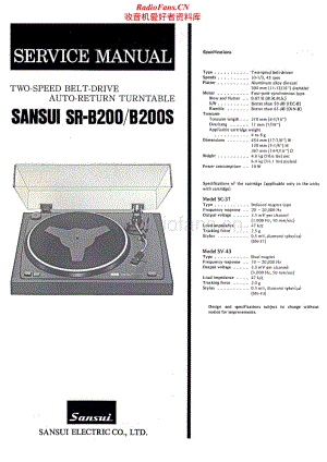 Sansui-SR-B200-S-Service-Manual电路原理图.pdf