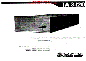 Sony-TA-3120-Service-Manual电路原理图.pdf