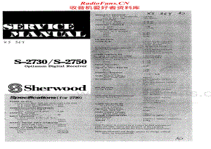 Sherwood-S-2750-Service-Manual电路原理图.pdf