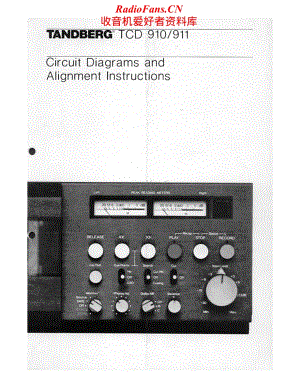 Tandberg-TCD-911-Service-Manual电路原理图.pdf