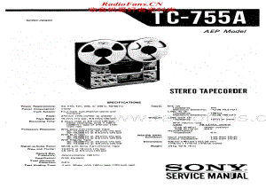 Sony-TC-755A-Service-Manual电路原理图.pdf