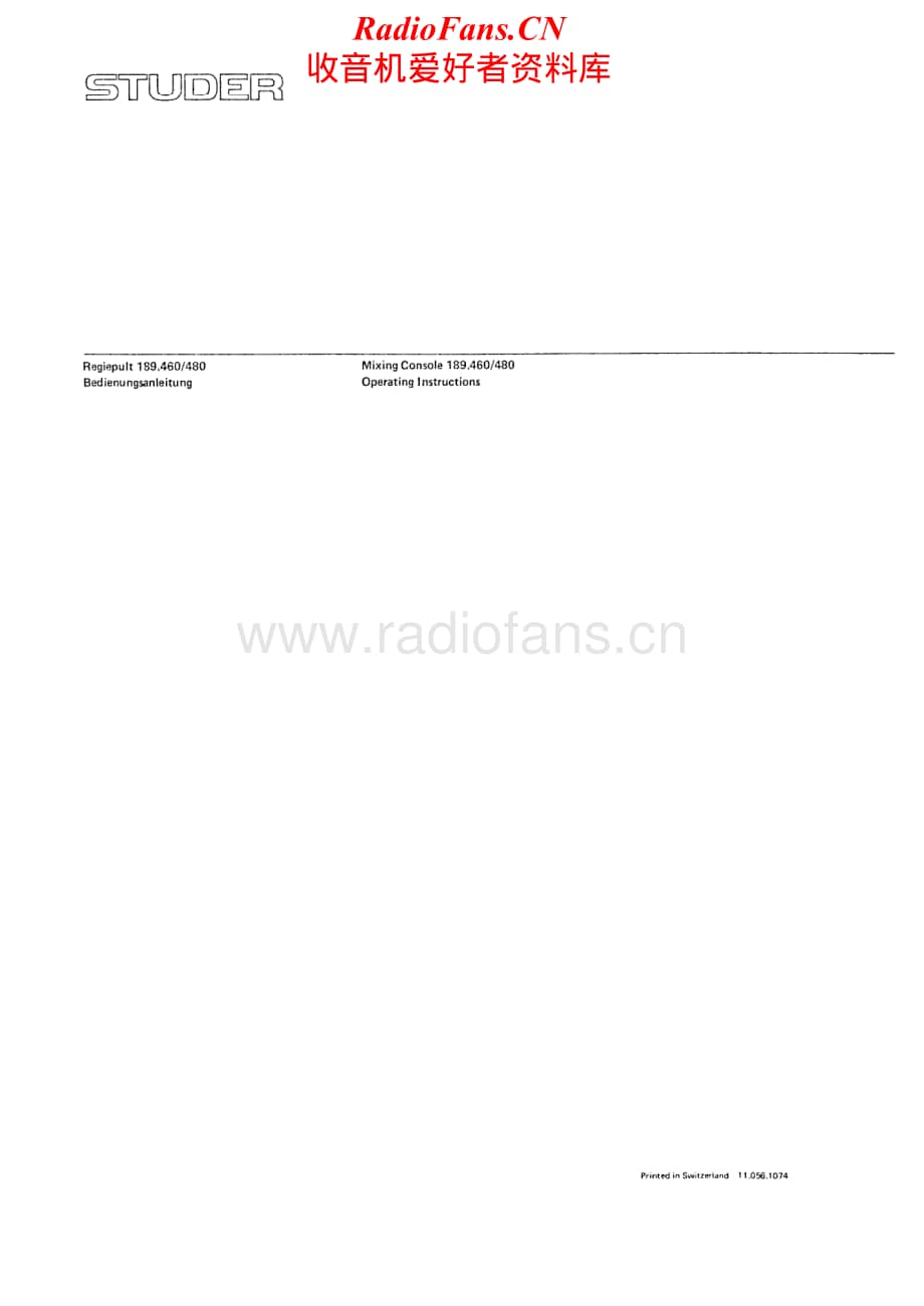 Studer-189-Quadro-Service-Manual-Section-1电路原理图.pdf_第1页