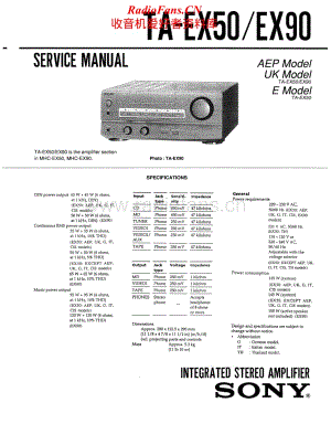 Sony-TA-EX50-Service-Manual电路原理图.pdf