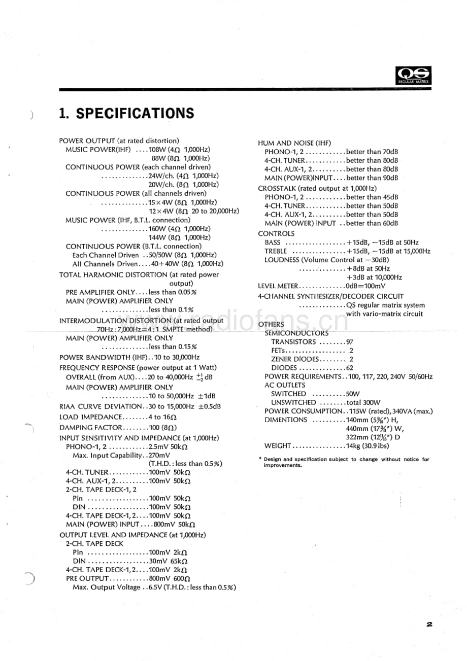 Sansui-QA-7000-Service-Manual电路原理图.pdf_第3页