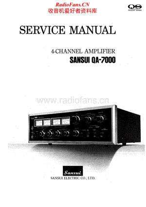 Sansui-QA-7000-Service-Manual电路原理图.pdf