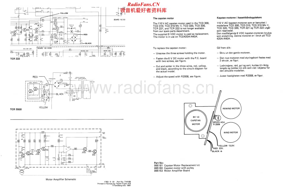 Tandberg-TCR-222-Service-Manual电路原理图.pdf_第1页
