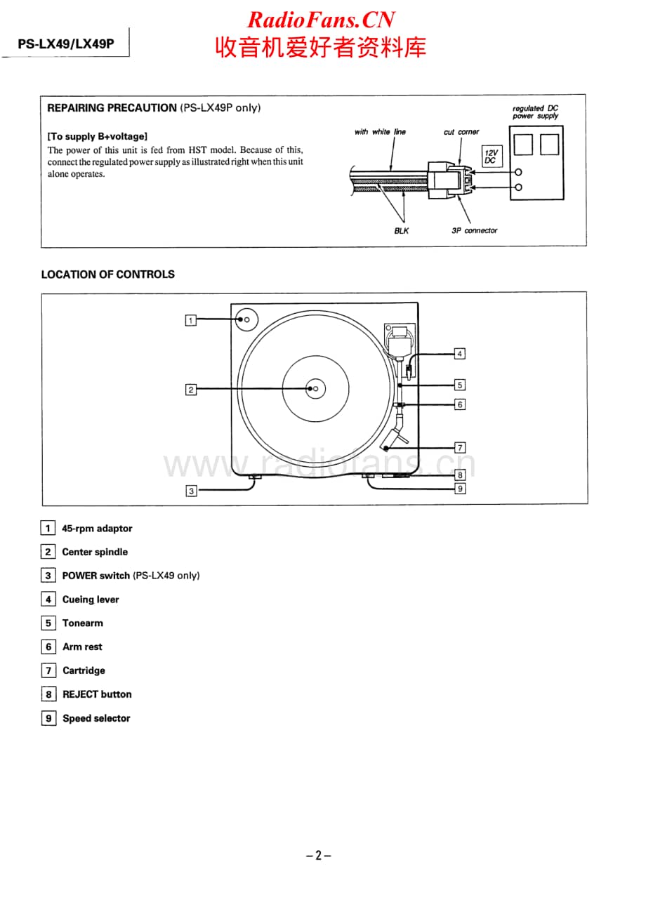 Sony-PS-LX49P-Service-Manual电路原理图.pdf_第2页