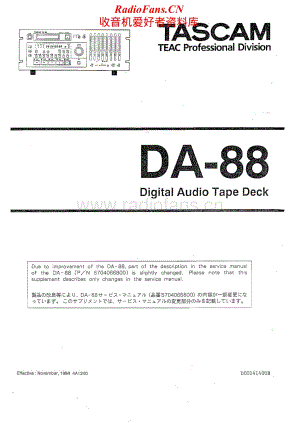 Tascam-DA-88-Service-Manual电路原理图.pdf