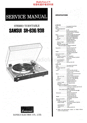 Sansui-SR-838-Service-Manual电路原理图.pdf