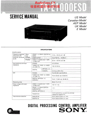 Sony-TA-E1000ESD-Service-Manual电路原理图.pdf