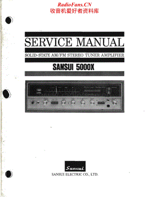 Sansui-5000X-Service-Manual电路原理图.pdf