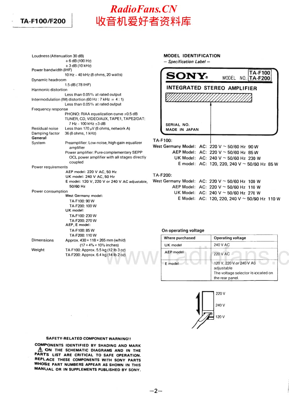 Sony-TA-F100-Service-Manual电路原理图.pdf_第2页