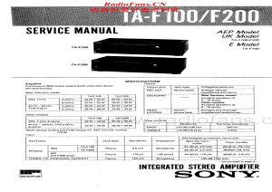 Sony-TA-F100-Service-Manual电路原理图.pdf