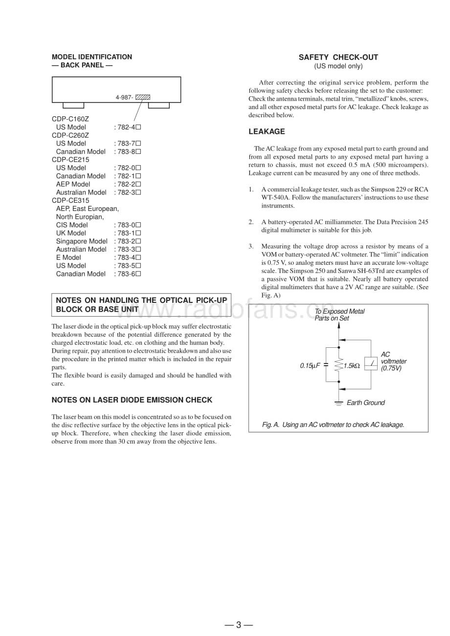 Sony-CDP-CE215-Service-Manual电路原理图.pdf_第3页