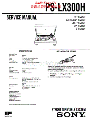 Sony-PS-LX300H-Service-Manual电路原理图.pdf