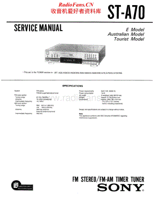 Sony-ST-A70-Service-Manual电路原理图.pdf