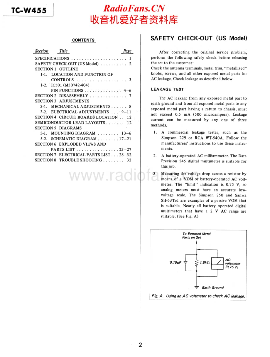 Sony-TC-W455-Service-Manual电路原理图.pdf_第2页