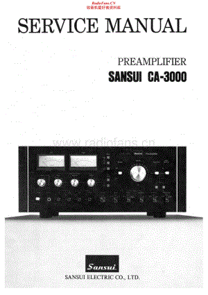 Sansui-CA-3000-Service-Manual电路原理图.pdf