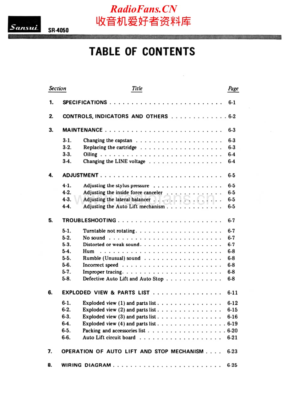 Sansui-SR-4050-Service-Manual电路原理图.pdf_第2页