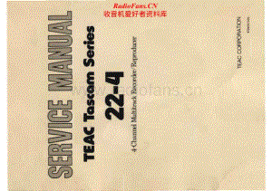 Tascam-22-4-Service-Manual电路原理图.pdf