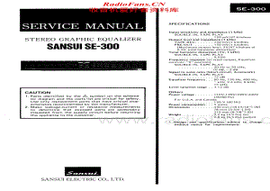 Sansui-SE-300-Service-Manual电路原理图.pdf
