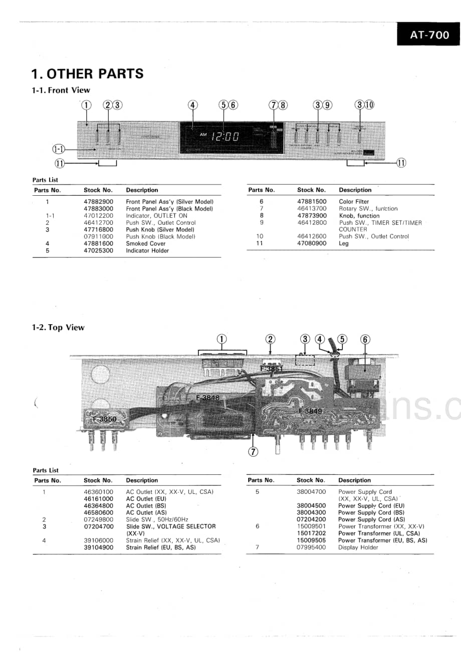 Sansui-AT-700-Service-Manual电路原理图.pdf_第3页