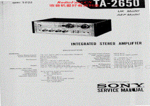 Sony-TA-2650-Service-Manual电路原理图.pdf