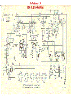 Tandberg-Solvsuper_6_De_Luxe-Schematic电路原理图.pdf