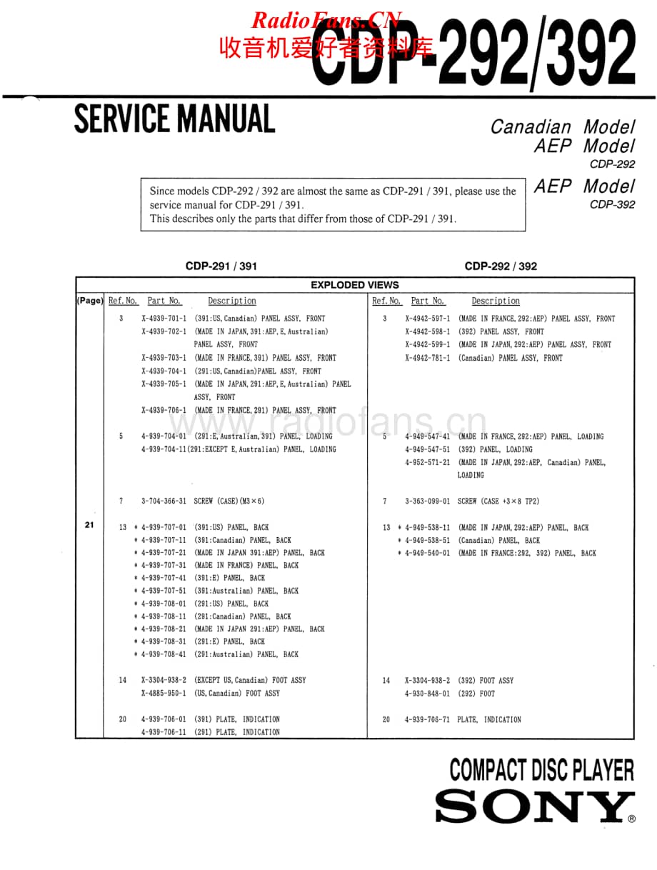 Sony-CDP-392-Service-Manual电路原理图.pdf_第1页